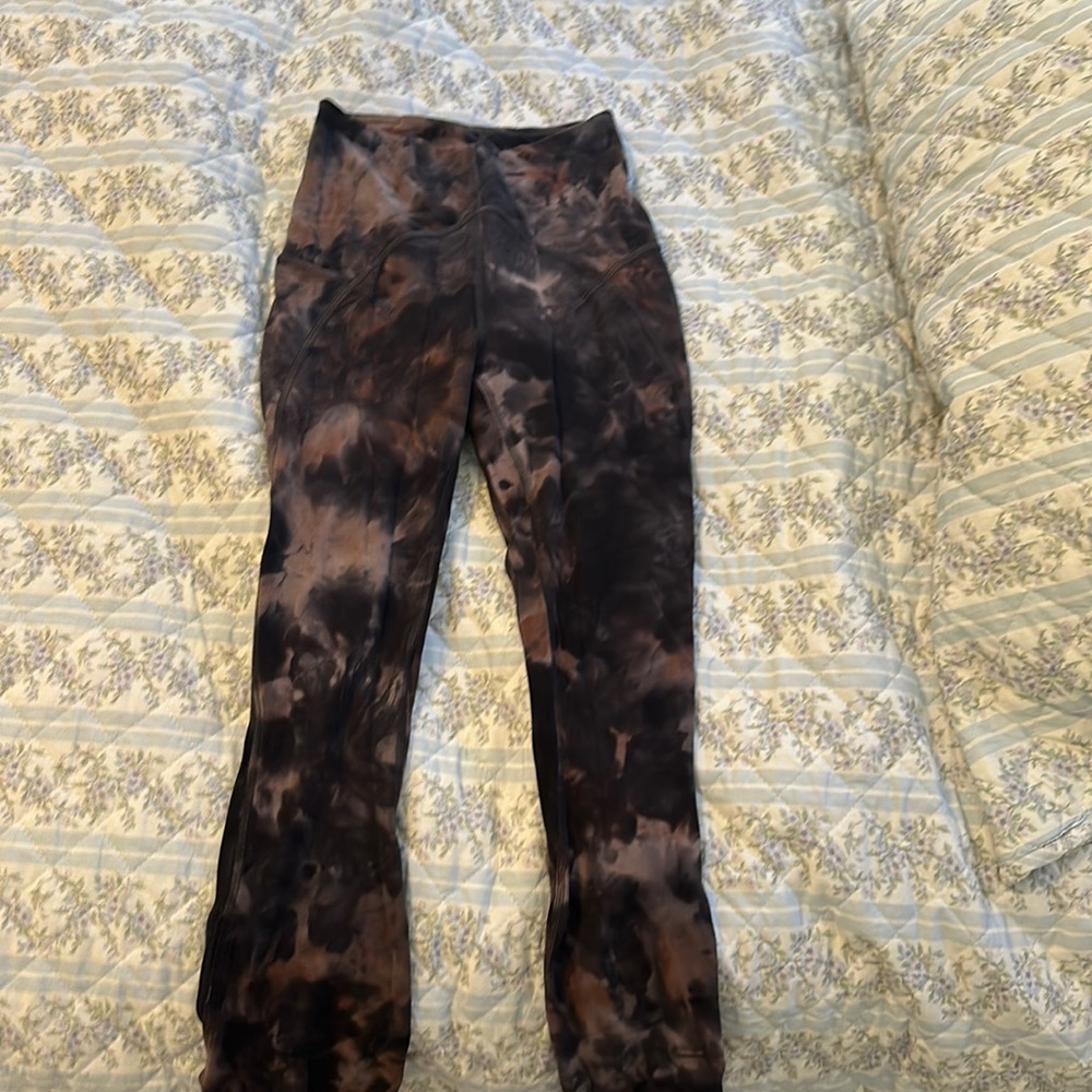 lululemon dye leggings
